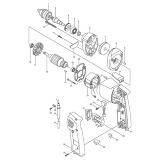 Makita 6510PB 10mm Rotary Drill Spare Parts