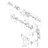 Makita 6801DBV Drywall Screwgun Spare Parts