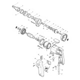 Makita 6820V Drywall Screwgun Spare Parts