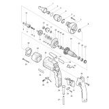 Makita 6823 Drywall Screwgun Spare Parts