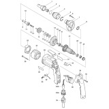 Makita 6825R Drywall Screwgun Spare Parts 6825R