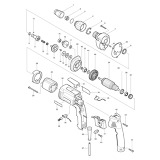 Makita 6826 Tek Screwgun Spare Parts 6826