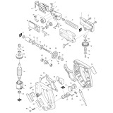 Makita 6834 Autofeed Screwgun Spare Parts