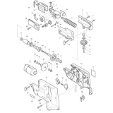 Makita 6835D 12v Cordless D-handle Autofeed Screwgun Spare Parts 6835D