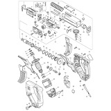 Makita 6843 Auto-feed Collated Screw Gun Spare Parts