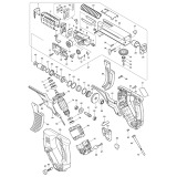 Makita 6844 Auto-feed Screwgun Spare Parts 6844