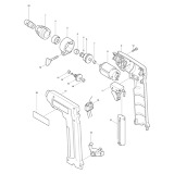 Makita 6891D Cordless 1/4'' Drill Driver 9.6v Spare Parts