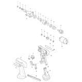 Makita 6913D 12v Cordless Impact Driver Spare Parts