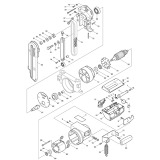 Makita 7104L Corded Chain Mortiser 110v & 240v Spare Parts