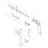 Makita 8400D 9.6v Cordless Hammer Drill Driver Spare Parts