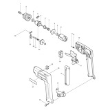 Makita 8402VD Cordless 9.6v Nicd Cordless Drill Spare Parts 8402VD