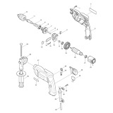 Makita 8450 Corded Rotary/percussion Hammer Drill 110v & 240v Spare Parts