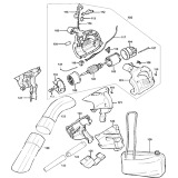Black & Decker 9017-04 Type 1 Cordless Drill Spare Parts