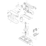 Makita 9035D Cordless Finishing Sander Spare Parts