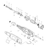 Makita 906 Corded 6mm Die Grinder 110v & 240v Spare Parts