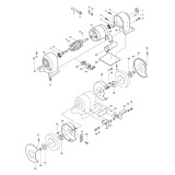 Makita 9306 Corded Bench Grinder 110v & 240v Spare Parts