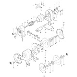 Makita 9308 Corded Bench Grinder 110v & 240v Spare Parts 9308