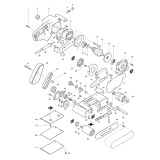 Makita 9900B Corded 76 X 534mm Belt Sander 110v & 240v Spare Parts 9900B