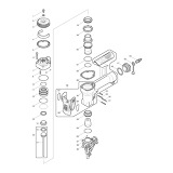 Makita AN610H Construction Coil Air Nailer 32-65 Mm Spare Parts