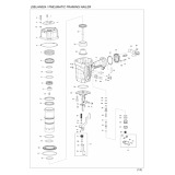 Makita AN924 Framing Nailer 90mm Spare Parts