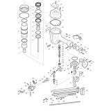 Makita AN942 Framing Nailer 50-90mm Spare Parts