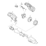 Makita BCL140 14.4v Lxt Vacuum Cleaner Spare Parts