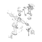 Makita BDF441 Cordless 14.4v 3 Speed Li-ion Drill Spare Parts