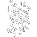 Makita BFL400F 14.4v Cordless Angle Drill 3/8 Spare Parts BFL400F