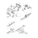 Makita BSS500 Cordless 136mm Circular Saw Spare Parts BSS500