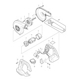 Makita BUB182 18v Lxt Lithium-ion Cordless Blower Vacuum Spare Parts