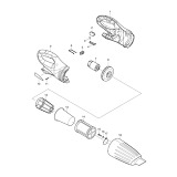 Makita CL100D 10.8v Vacuum Cleaner Spare Parts CL100D