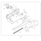 Makita CS246 25.4cc String Trimmer Spare Parts CS246