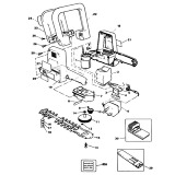 Black & Decker CH330 Type 1 C'less Hedgetrimmer Spare Parts