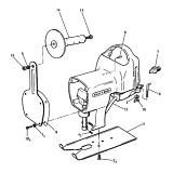 Black & Decker D986 Type 2 Jigsaw Attach Spare Parts