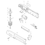 Makita DA391D 9.6v  Nicd 3/8 Angle Drill Spare Parts