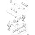 Makita DCG140 14.4v Corldess Caulking Gun Spare Parts