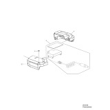 Makita DCJ200 Battery Container For Heated Jacket Spare Parts