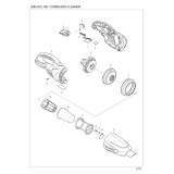 Makita DCL180ZB 18v Vacuum Cleaner Spare Parts