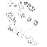 Makita DCL181F 18v Vacuum Cleaner Spare Parts