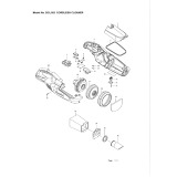Makita DCL182 18v Vacuum Cleaner Spare Parts