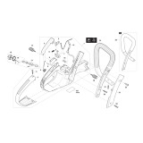 Makita DCS5121 50cc Professional Petrol Chainsaw Spare Parts