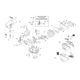 Makita DCS5121 50cc Professional Petrol Chainsaw Spare Parts DCS5121