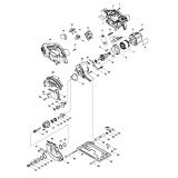 Makita DCS551 150mm Cordless Metal Cutter Spare Parts