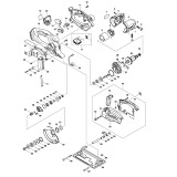 Makita DCS552 136mm Cordless Metal Cutter Spare Parts