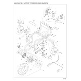 Makita DCU180Z 18v Bl Lxt Wheelbarrow Spare Parts