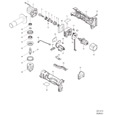 Makita DDA351 18v Lxt Right Angle Drill Spare Parts