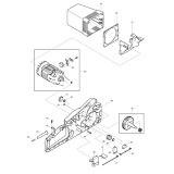 Makita DES380 Petrol Chainsaw Chain Spare Parts DES380