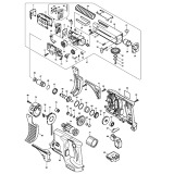 Makita DFR540 Cordless Auto Feed Screwdriver Spare Parts DFR540