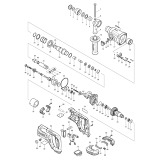 Makita DHR241 Sds Hammer Drill Spare Parts