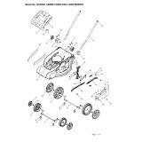 Makita DLM380 36v 380mm Cordless Lawn Mower Spare Parts DLM380
